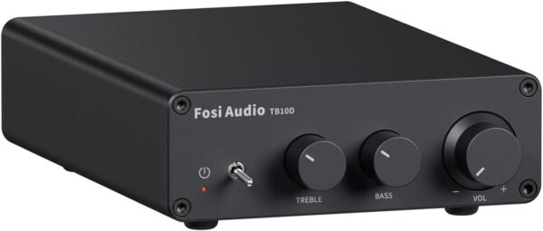 Fosi Audio TB10D Stereo Amplifier review 600W Power for Home Audio and Passive Speakers