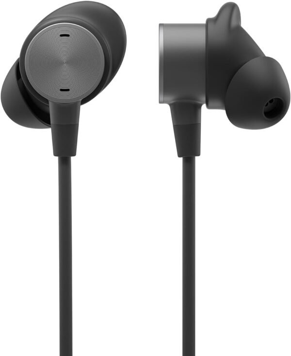 Logitech Zone Wired Earbuds review professional audio quality with noise-canceling mics