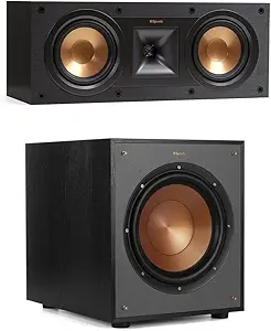 Klipsch R-100SW Subwoofer and R-52C Speaker Review Incredible Sound and Deep Bass