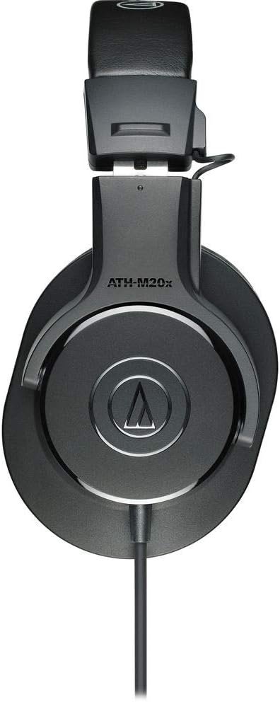 Audio-Technica ATH-M20x Professional Studio Monitor Headphones review with accessories for studio perfection
