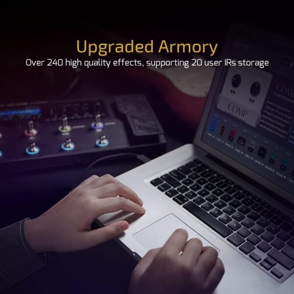 Valeton GP-200 multi-effects pedal review with amp modeling and USB interface