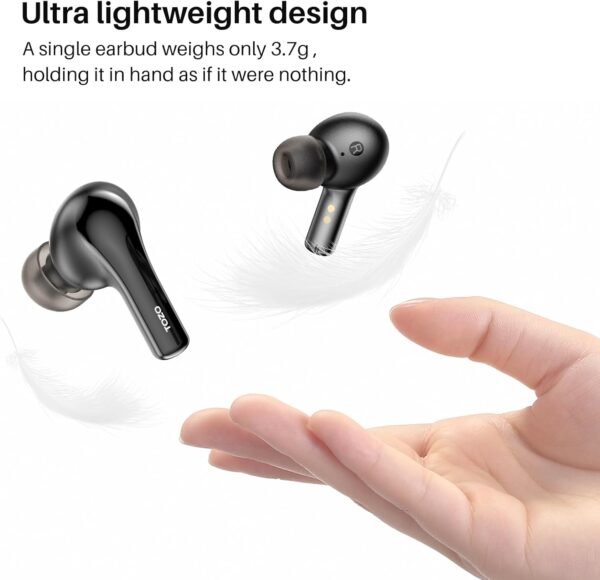 TOZO A2 Mini Wireless Earbuds review lightweight Bluetooth headphones with premium sound and waterproof design