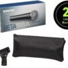 Shure Beta 58A Dynamic Microphone review for stage and studio performance quality