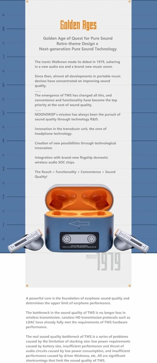 61GIjJcFdL._AC_SL1500_ Moondrop Golden Ages TWS Earphones Review Best Planar Magnetic Wireless Earbuds with ANC