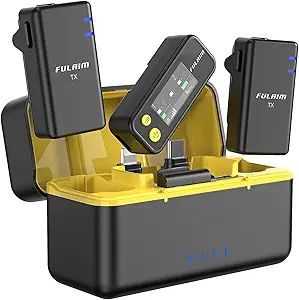 Fulaim X5 Wireless Lavalier Microphone System Review Perfect for DSLR and Smartphone Users