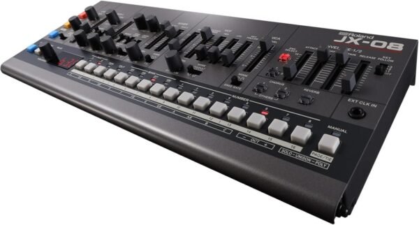 Roland JX-08 Synthesizer review exploring features, sound quality, and performance
