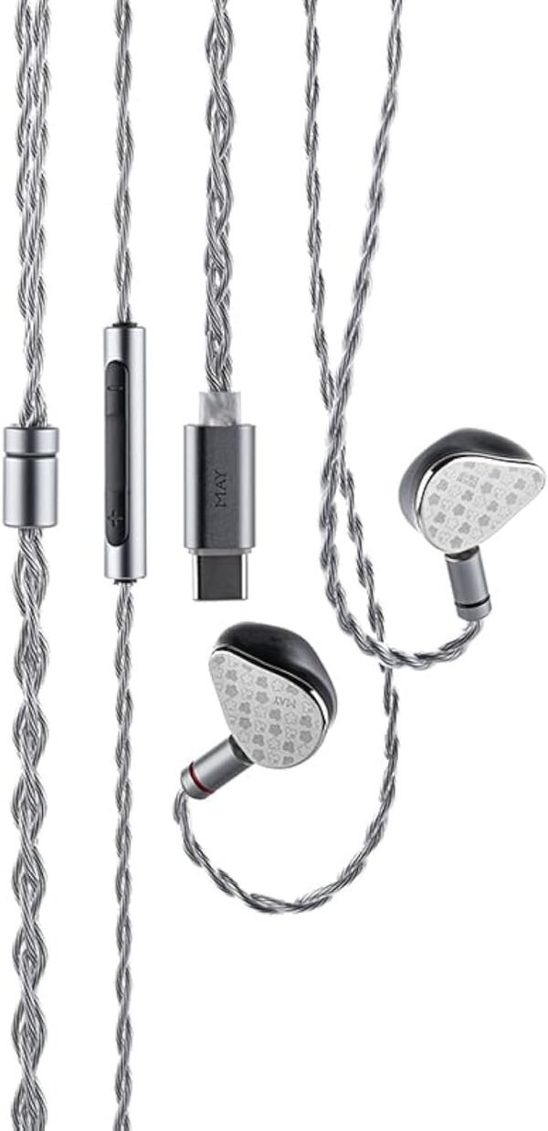 Moondrop May DSP Earphone review Hybrid Wired Earbuds with USB-C connection
