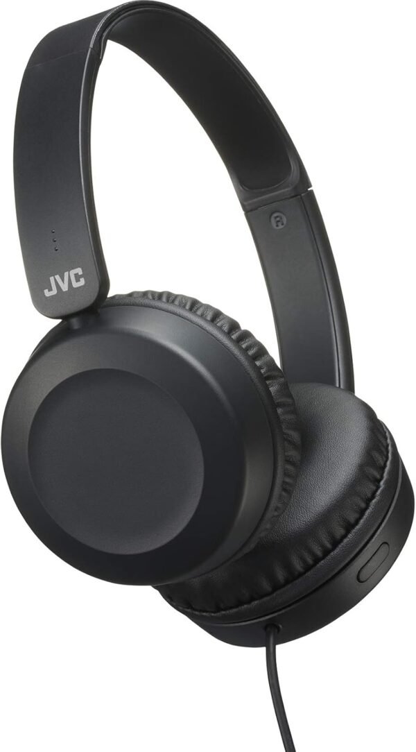JVC On Ear Headphones HAS31MB review lightweight design with integrated mic and remote