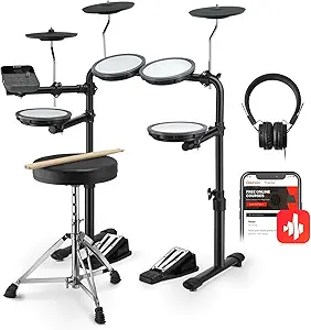 Donner DED-70 Electric Drum Set Review Perfect for Beginners and Young Drummers