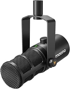 Review of MAONO PD400X Dynamic Microphone for Podcasting, Streaming, and Studio Recording