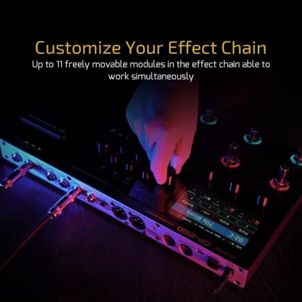 Valeton GP-200 multi-effects pedal review with amp modeling and USB interface