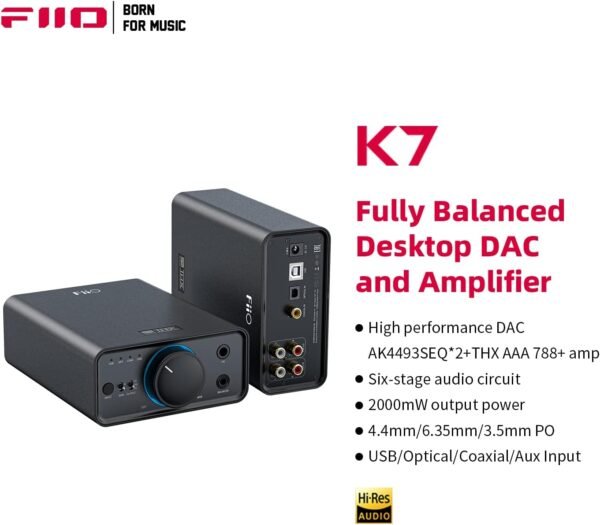 FiiO K7 Desktop DAC and Amplifier review delivering premium audio performance