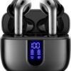TAGRY X08 Bluetooth Headphones review wireless earbuds with 60H playback and waterproof design