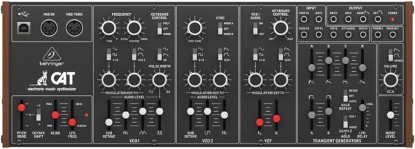 Behringer CAT Analog Synthesizer Review Dual VCOs for Ultimate Music Creation