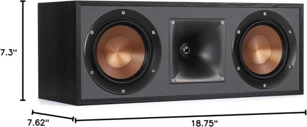 Klipsch R-52C Center Channel Speaker Review Powerful Sound for Home Theaters