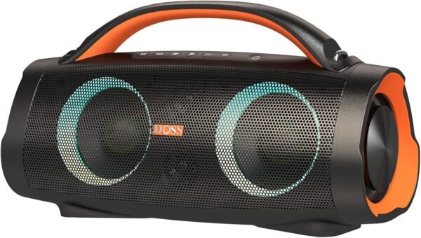 DOSS Extreme Boom Pro Bluetooth Speaker review powerful sound and bass for outdoor adventures