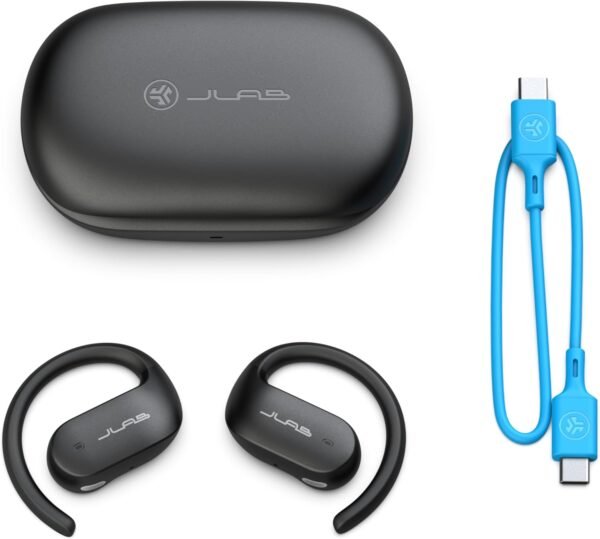 JLab JBuds Open Sport earbuds review wireless earhook design perfect for workouts and safe listening