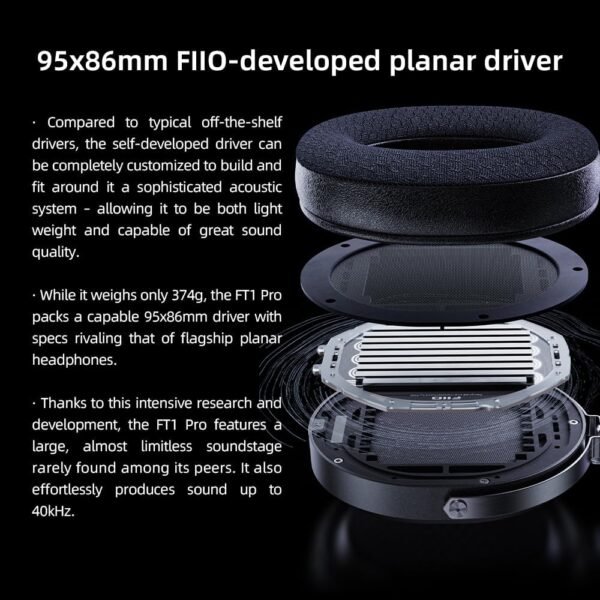 Review of FiiO FT1 Pro Planar Magnetic Wired Headphones for Studio and Home Use