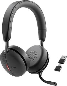 Dell WL5024 Pro Wireless ANC Headset review Hybrid Noise Cancellation and AI Mic features