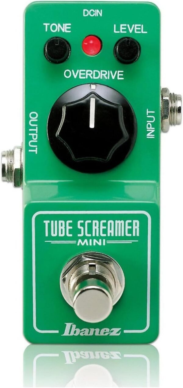 Ibanez Tube Screamer Mini review compact overdrive pedal with legendary tone
