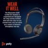Poly Blackwire 5220 review wired USB-C headset with 3.5mm jack features