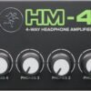 Mackie HM-4 Headphone Amplifier review compact design and audio performance tested