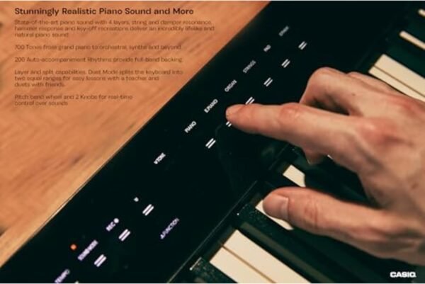 Casio Privia PX-S3100 digital piano review sleek design and realistic performance