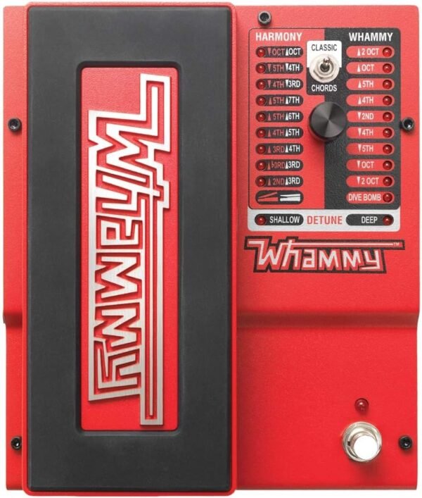 DigiTech Whammy 5th Gen pitch-shift pedal review for electric guitar players
