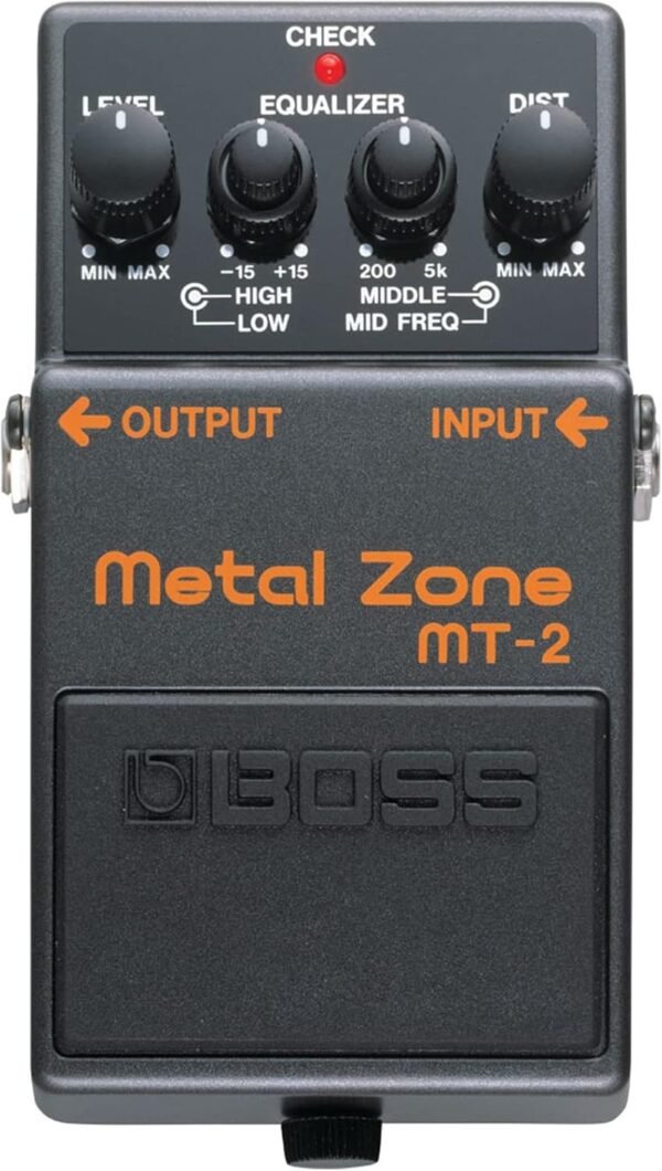 71aHeAESn8L._AC_SL1500_ Boss MT-2 Metal Zone Distortion Guitar Pedal Review for Metal Enthusiasts