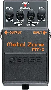 Boss MT-2 Metal Zone Distortion Guitar Pedal Review for Metal Enthusiasts