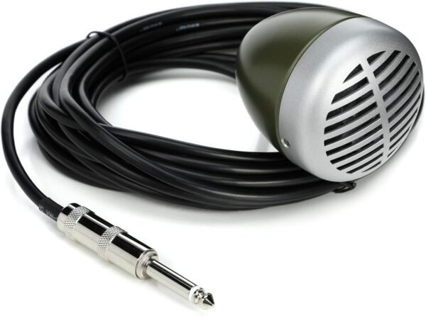 Shure 520DX Dynamic Microphone review exploring performance, design, and unique blues harmonica sound