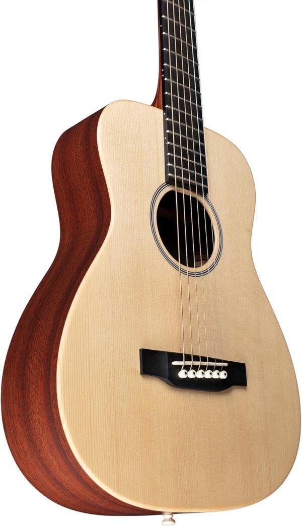 Martin LX1E Little Martin acoustic electric guitar review for travel and home use