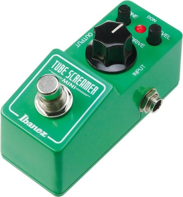 Ibanez Tube Screamer Mini review compact overdrive pedal with legendary tone