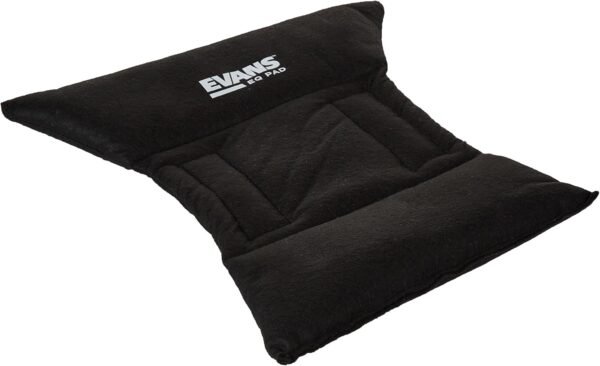 71kQWrCT7ZL._AC_SL1500_-1 Evans EQ Pad Bass Drum Dampeners - Bass Drum Sound Dampening - Attaches to Drum Shell - Adjustable, Hinged - Controls Attack & Sustain - Great for Close Drum Mics - 1 Multi-Use Pad