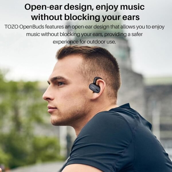 71p5uykCRvL._AC_SL1500_ TOZO O2 True Open Ear Wireless Headphones Review Lightweight Design with Crystal-Clear Calls