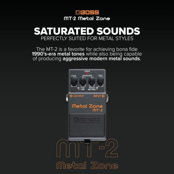 71poY0mVdUL._AC_SL1500_ Boss MT-2 Metal Zone Distortion Guitar Pedal Review for Metal Enthusiasts