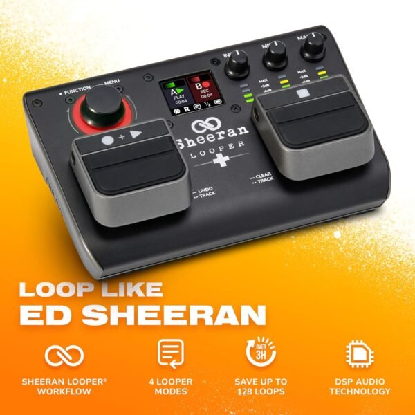Sheeran Looper Pedal Review Best Dual Track Effects for Musicians