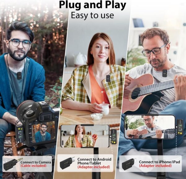 Fulaim X5 Wireless Lavalier Microphone System Review Perfect for DSLR and Smartphone Users