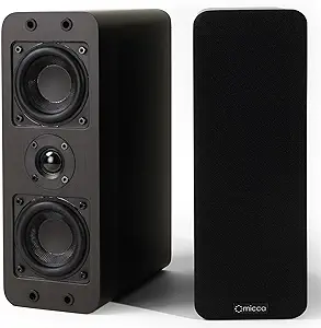 Micca OoO Passive Slim Bookshelf Speakers review Compact Design with Impressive Sound Quality