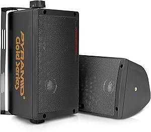 Review of Pyramid Outdoor Speakers 2060 Powerful 3-Way System for Indoor and Outdoor Use