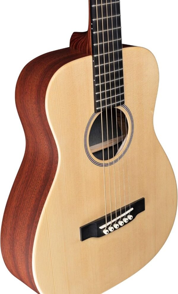 Martin LX1E Little Martin acoustic electric guitar review for travel and home use