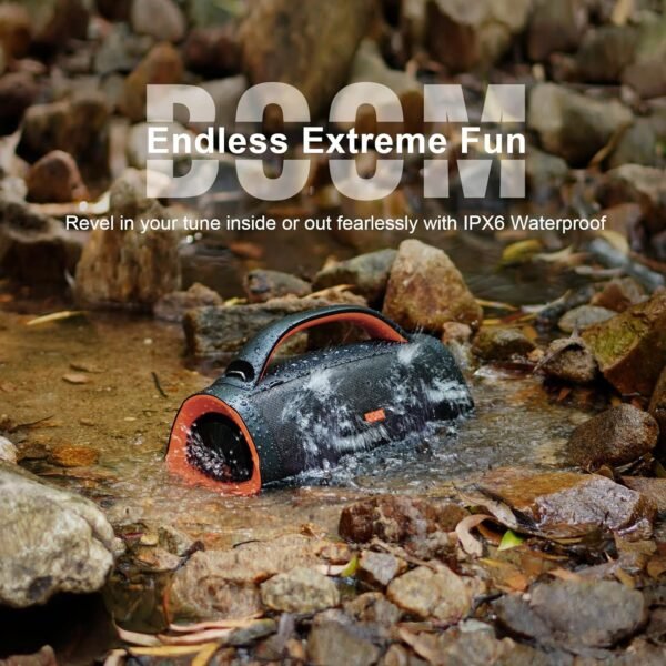 DOSS Extreme Boom Pro Bluetooth Speaker review powerful sound and bass for outdoor adventures