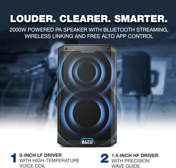 81lO3CAB-ZL._AC_SL1500_ Review of ALTO TS408 Powered PA Speaker 2000W with Bluetooth and Mixer
