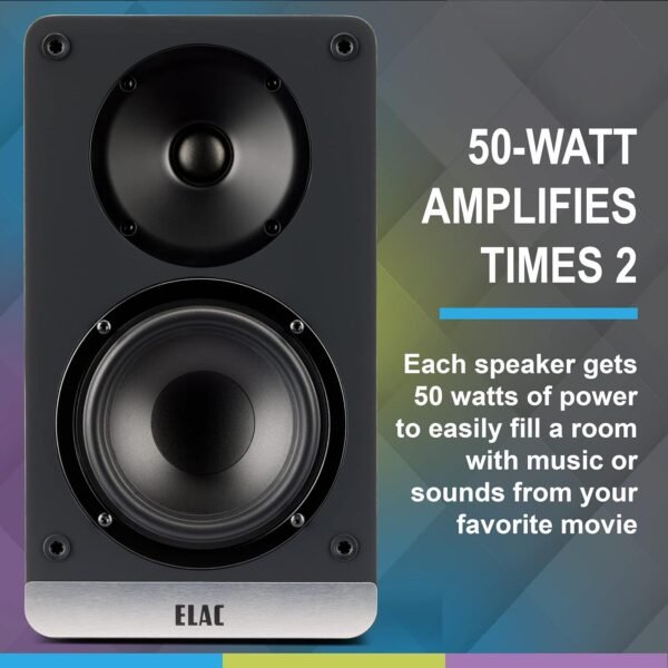 ELAC Debut ConneX Powered Bookshelf Speakers review perfect for home entertainment with HDMI ARC