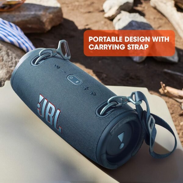 JBL Xtreme 3 Portable Bluetooth Speaker review powerful sound, deep bass, and waterproof design