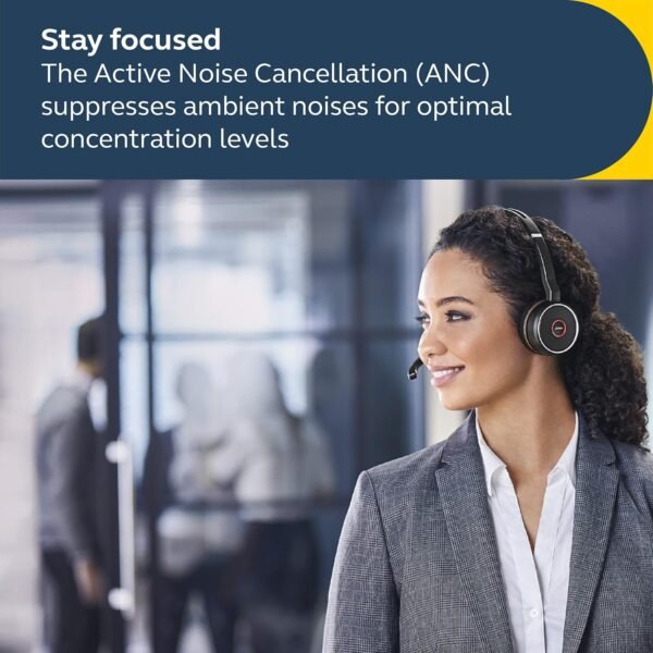 Jabra Evolve 75 SE wireless headset review exceptional ANC and audio quality tested